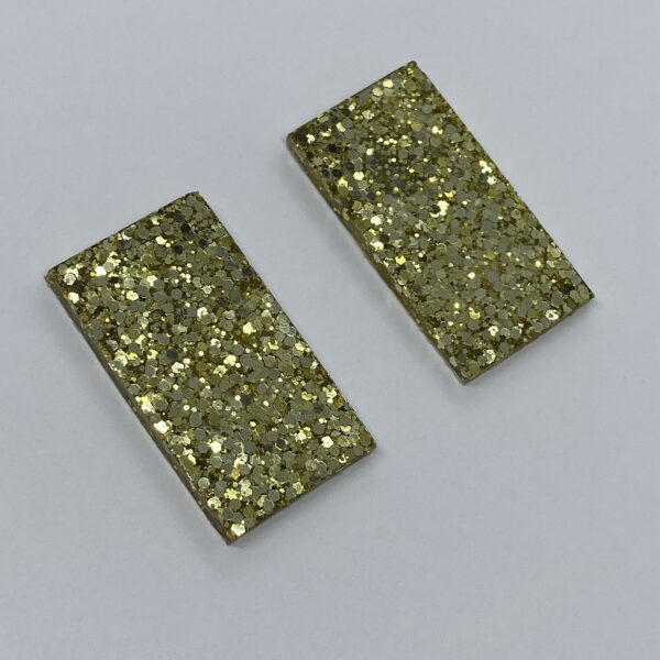 Stud Oblong Goldie - Image 2